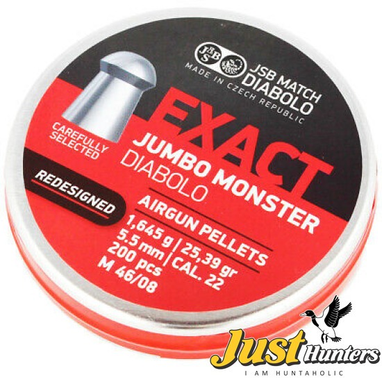 JSB Exact Jumbo Monster Redesigned Cal .22 with 25.39 Gr