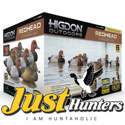 Higdon Foam Filled Red Head Duck Decoys 6 Pc