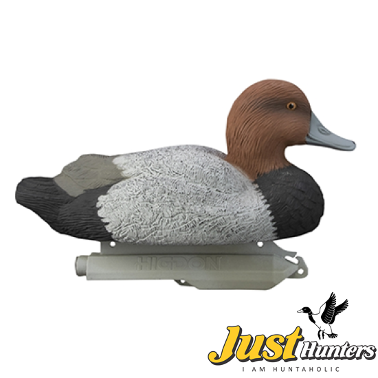 Higdon Foam Filled Red Head Duck Decoys 6 Pc