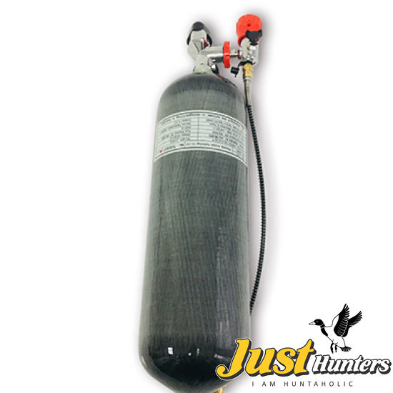 Acecare Carbon Fiber Scuba Tank 6.8 L With Valve and Filling Kit