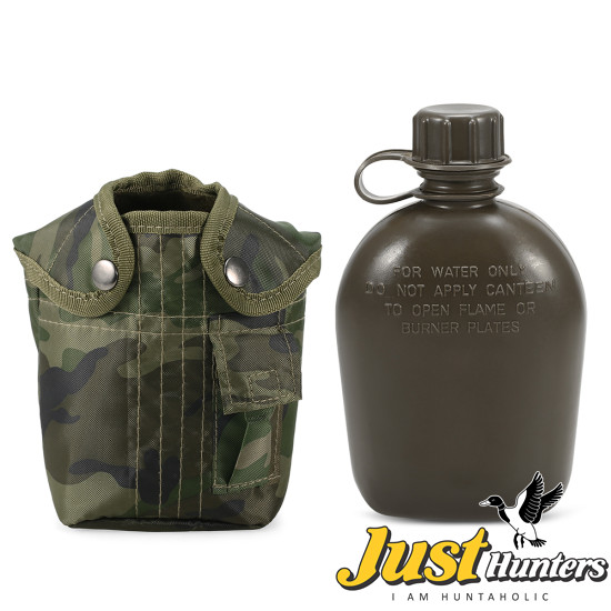 Outdoor Military Camping Hiking Survival Water Bottle