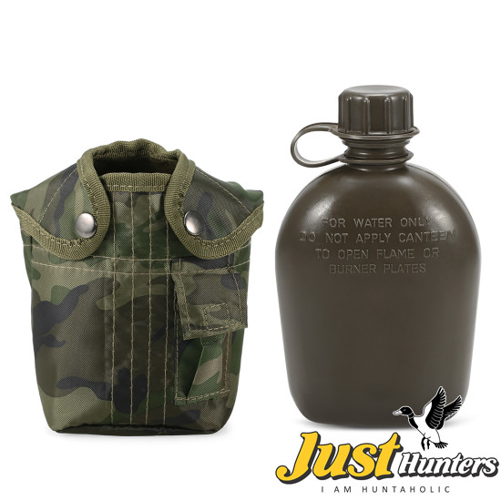Outdoor Military Camping Hiking Survival Water Bottle