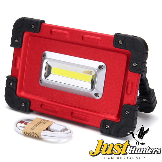 30W 500LM COB USB Rechargeable Flood Light