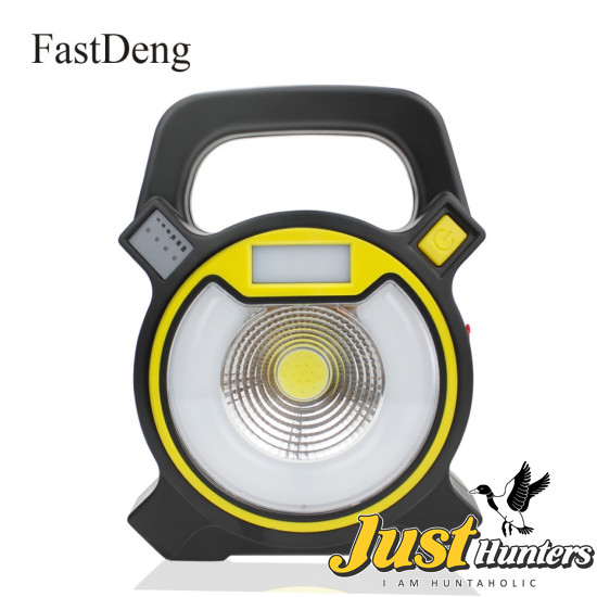 COB LED Portable Spotlight 15W Searchlight for Camping