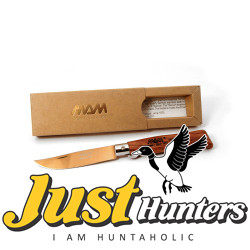 MAM HUNTING POCKET KNIFE WITH BRONZE TITANIUM BLADE