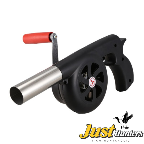 Hand Cranked Barbecue Blower BBQ Fan for Outdoor Camping