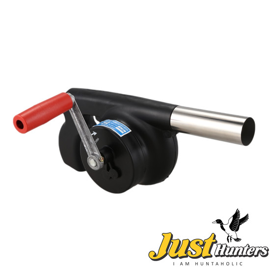 Hand Cranked Barbecue Blower BBQ Fan for Outdoor Camping