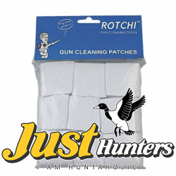 Rotchi Square Shape Cotton Cloth Gun Cleaning Patches for .177 - .22 Caliber