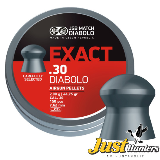 JSB Diabolo Exact Cal .30 (7.62) with 44.75 Grain