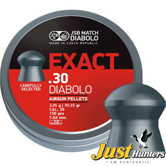 JSB Diabolo Exact Cal .30 (7.62) with 50.15 Grain