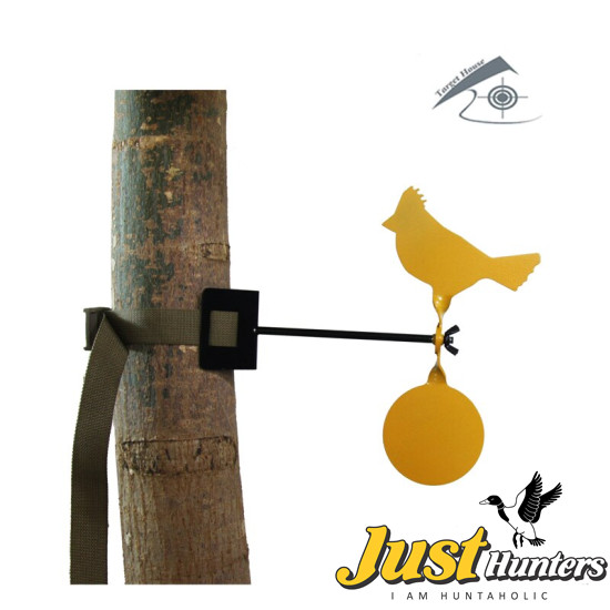 Plinking Revolving a Target for Airgun Shooting