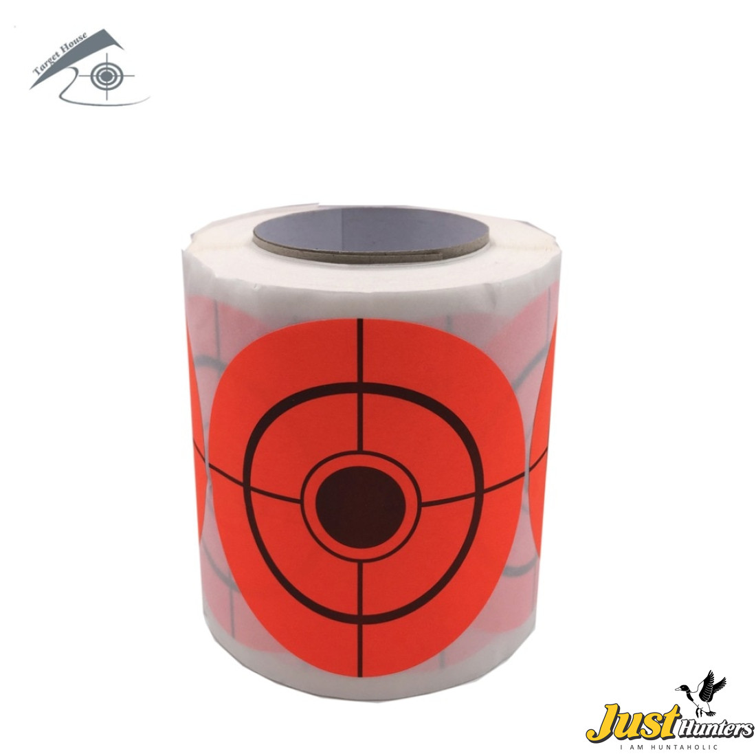 Targets Roll Orange 100 Target Stickers for Shooting - Hunting ...