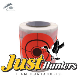 Targets Roll Orange 100 Target Stickers for Shooting