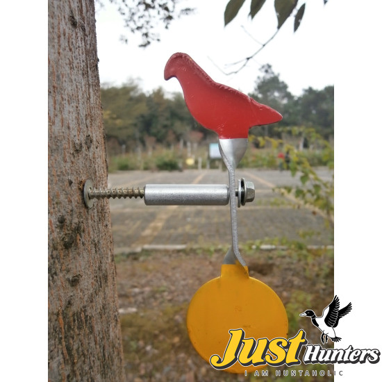 Steel Plinking Rotating Target Pigeon