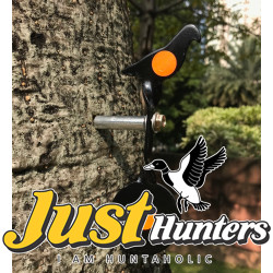 Screwed Type Black Steel Plinking Target