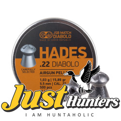 JSB Hades Pellets .22 Cal. 15.89 gr 500 Pellets