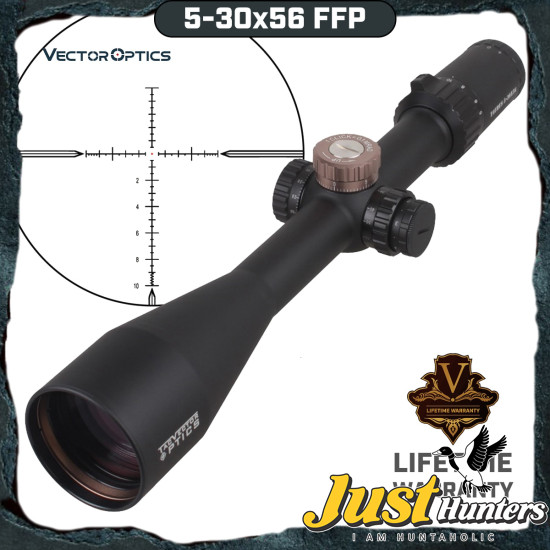 Vector Optics Taurus 5-30x56 FFP Scope