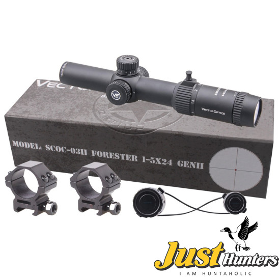 Vector Optics GenII Forester 1-5X24 Riflescope