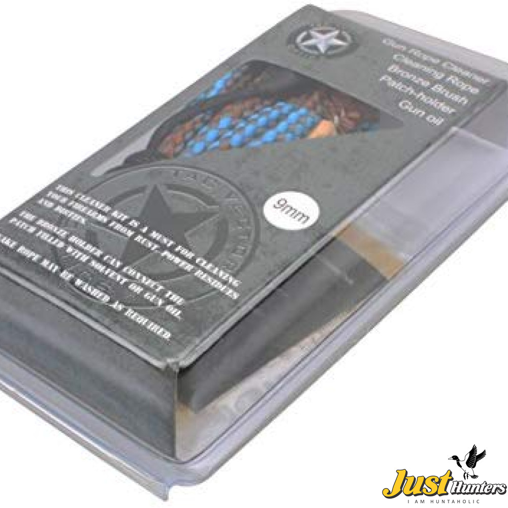 Vector Optics 9mm Bore Snake Rope Cleaning Kit with Bronze Brush ...