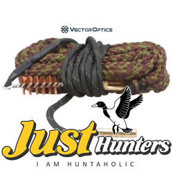 Vector Optics .45 Bore Snake Gun Cleaning with Bronze Brush