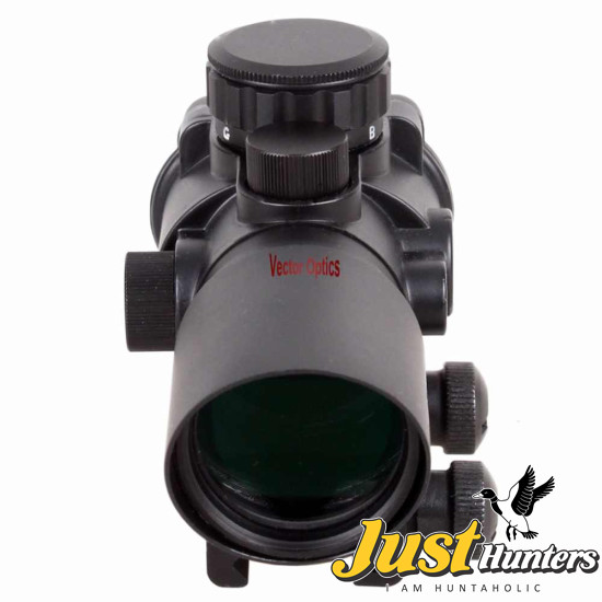 Vector Optics Talos 4X32 Tactical Compact Scope Prism Sight Tri-Illumination Chevron Reticle M4 AR15