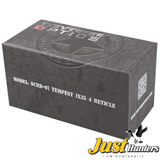 Vector Optics Tempest 1X35 Multi Reticle Tactical Red Dot Scope Vector Optics Tempest 1X35 Multi Reticle Tactical Red Dot Scope