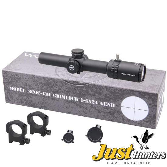 Vector Optics Grimlock 1-6X24 Gen2 BDC (MOA) Ballistic Reticle Rifle Scope Vector Optics Grimlock 1-6X24 Gen2 BDC (MOA) Ballistic Reticle Rifle Scope
