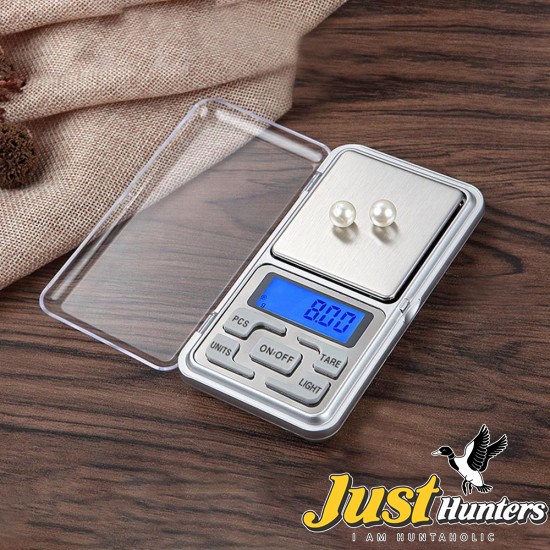 Mini Digital Scale 100/200/300/500g 0.01/0.1g High Accuracy Backlight Electric Pocket Size