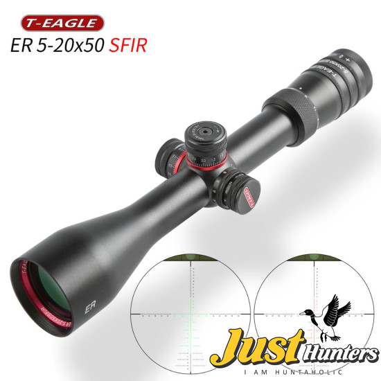 T-Eagle Tactical ER 5-20X50 SFIR Scope Lateral Adjustment