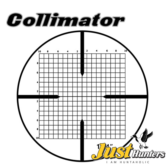 Riflescope Collimater Adjustable Bore Sighter Kit