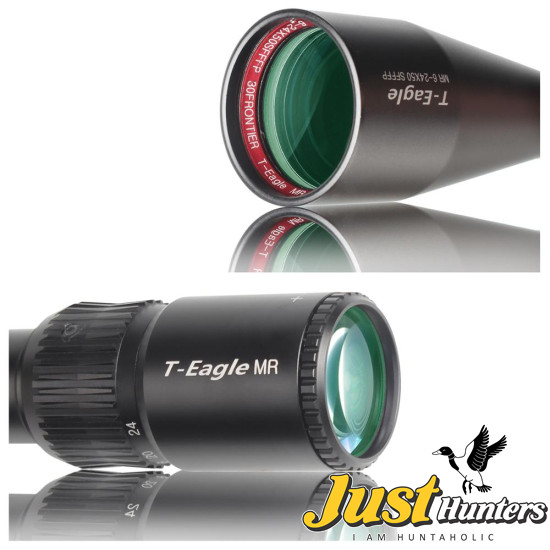 T-EAGLE Optics Scope MR 6-24x50 SF FFP  with Mil Dot Reticle