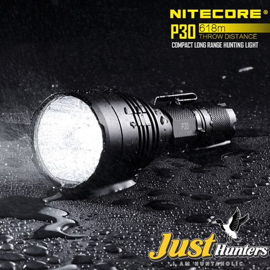 NITECORE New P30 Flashlight CREE XP-L HI V3 LED max 1000LM Distane 618 meter LED