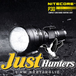 NITECORE New P30 Flashlight CREE XP-L HI V3 LED max 1000LM Distane 618 meter LED NITECORE New P30 Flashlight CREE XP-L HI V3 LED max 1000LM Distane 618 meter LED