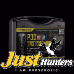NITECORE P30 HUNTING KIT 1000 Lumens CREE XP-L HI V3 LED WITH I1 Charger+18650 Battery Military Search Flashlight Lantern Box Sets