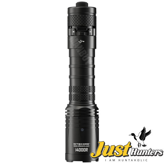 NITECORE i4000R Intelligent USB Rechargeable Ultra-Bright Tactical LED Flashlight  4400LM