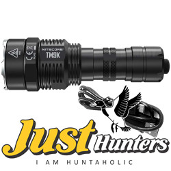 NITECORE Searchlight Super Bright Torch Spotlight TM9K 9500LM Rechargeable CREE XP-L HD V6 9LEDs Flashlight Include Battery Pack