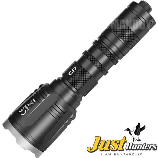 Nitecore CI7 Dual Output Tactical IR Flashlight 4X CREE XP-G3 S3 + 4x SST-10-IR LEDs 18650