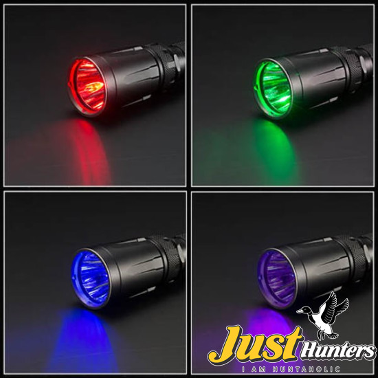 NITECORE SRT7GT 1000 Lumens CREE XP-L HI V3 4 colors UV LED Flashlight