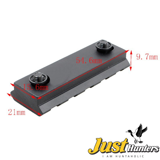 5 Slot Aluminum Keymod Rail 