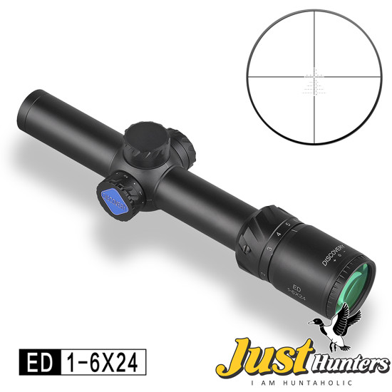 Discovery Optics ED 1-6X24 IR Rifle Scopes AK47 AR15