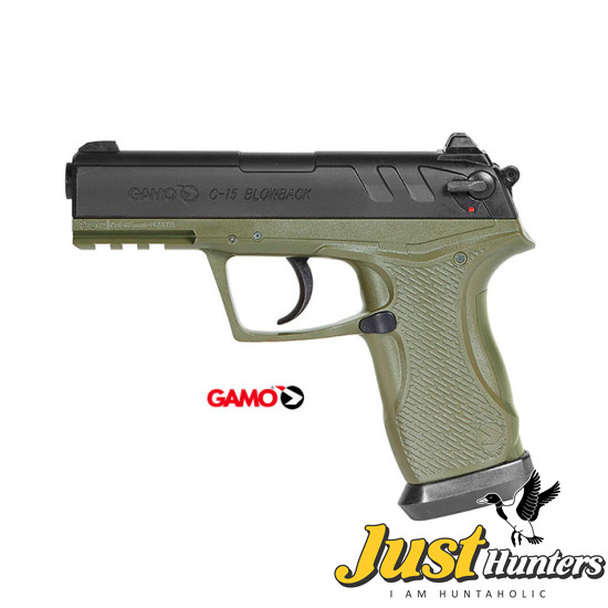 Gamo Air Pistol C-15 Blowback CO2 Powered 