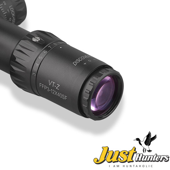 Discovery Optics VT-Z 3-12X40 SF FFP Compact Scope