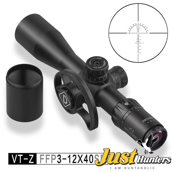 Discovery Optics VT-Z 3-12X40 SF FFP Compact Scope