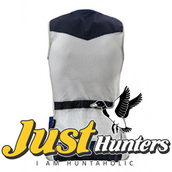 Beretta Shooting Vest Skeet Navy & Silver Clays Trap