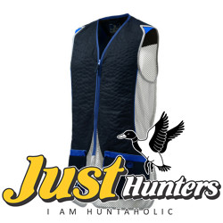 Beretta Shooting Vest Skeet Navy & Silver Clays Trap