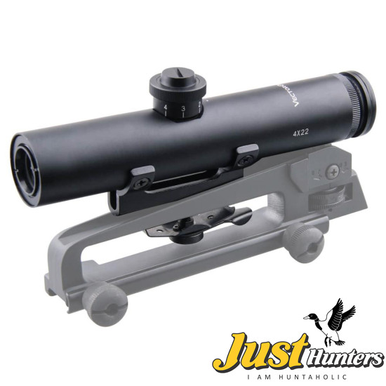 Vector Optics Streak 4x22 AR .223 5.56 Carry Handle Compact Riflescope