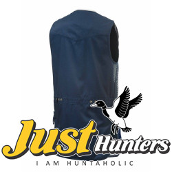 Beretta Silver Pigeon Shooting Skeet Vest In Blue & Navy GT31