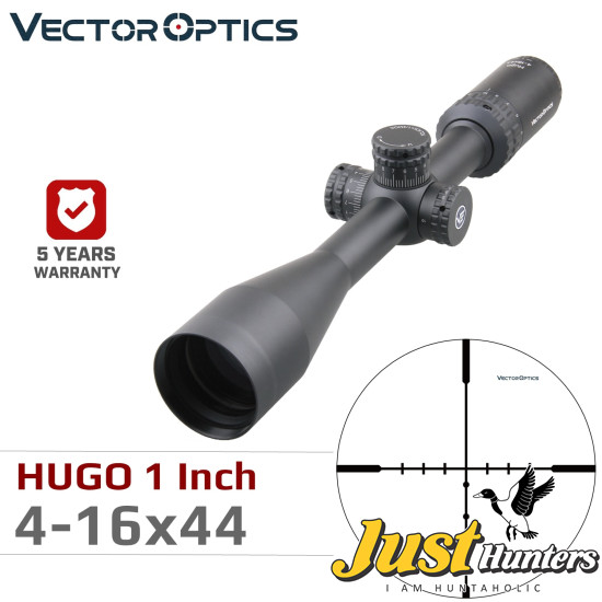 Vector Optics Hugo 4-16X44 SF Varmint Shooting 1 Inch Riflescope