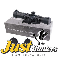 Vector Optics Mustang 1.5-4x30 Hunting Long Eye Relief Rifle Scope Vector Optics Mustang 1.5-4x30 Hunting Long Eye Relief Rifle Scope