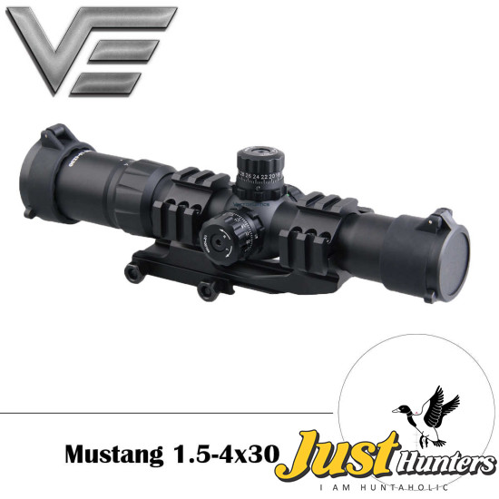 Vector Optics Mustang 1.5-4x30 Hunting Long Eye Relief Rifle Scope